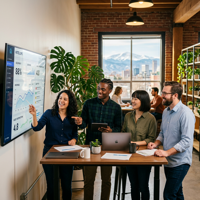 Supercell Technologies team in Denver, Colorado office
